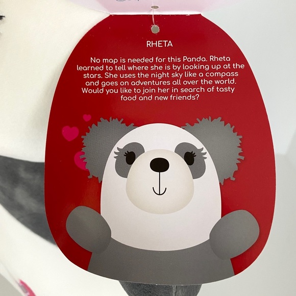Squishmallows HugMees Panda 18” Rheta - Picture 4 of 11